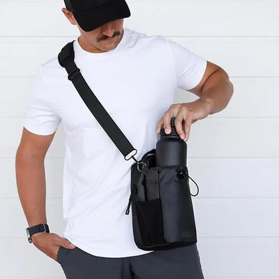 Magnetic Waterproof Gym Sling Bag – Smart, Stylish & Built for Everyday Adventure